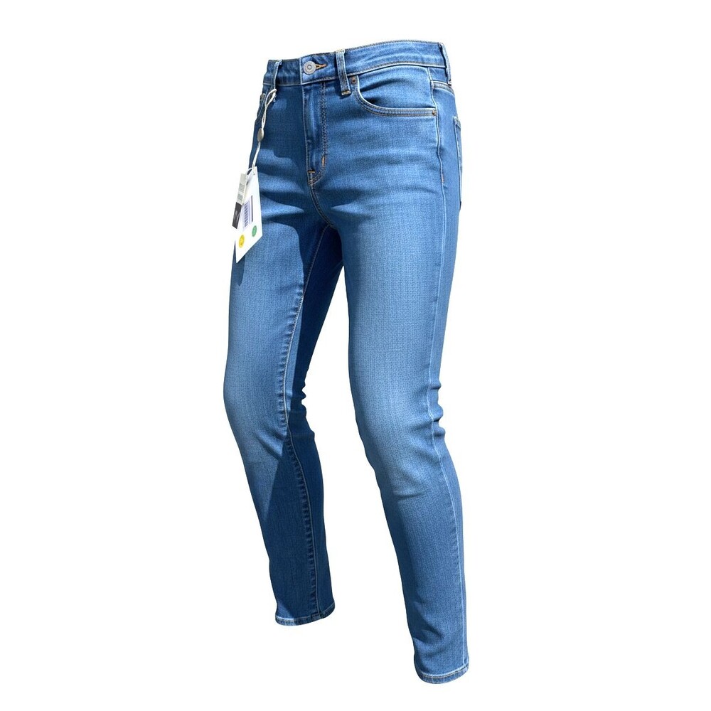Edwin W Bonnie Women’s Dark Wash Straight-Leg Cotton Jeans Size 28 NWT